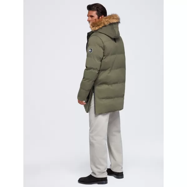  Herrenparka OMBRE OM-JALJ-0310 DUNKLES OLIV 