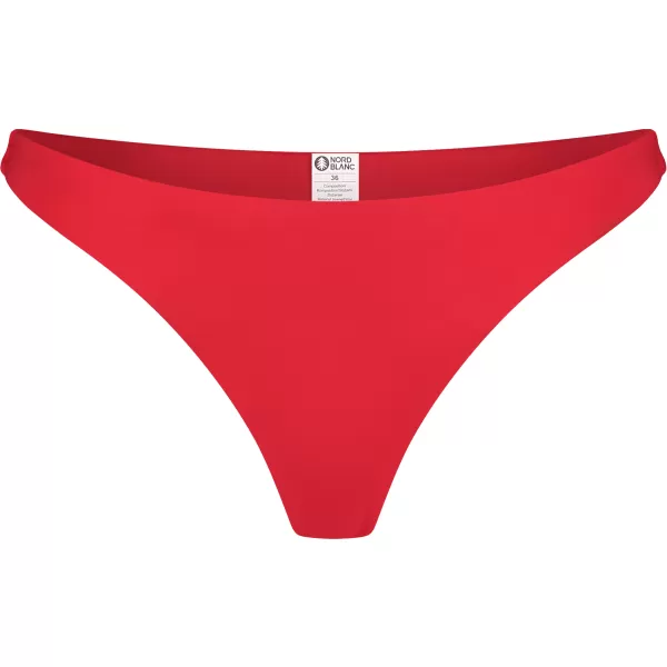  Bikinihose für Damen NORDBLANC GLITZ NBSSS8240 ROT 