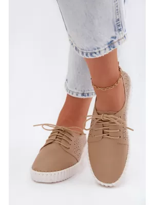 Damen-Stiefeletten BOTO G2437 KHAKI