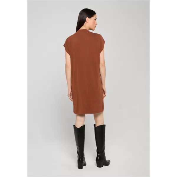  Kleid URBAN CLASSICS TB2598 ZIMTBRAUN 