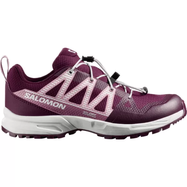  Kinderschuhe SALOMON OUTSCAPE WATERPROOF L49212600 WINTERBLÜTE/MORGENDÄMMERUNG ROSA/WEIß 