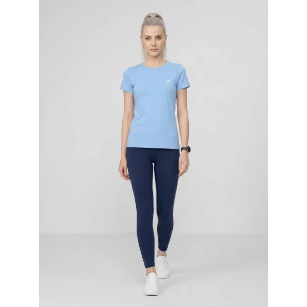  Funktions-T-Shirt für Damen 4F WAW25TFTSF1527 HELLBLAU 