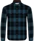 Herren-Flanellhemd NORDBLANC FEN NBSSM8369 DUNKELBLAU