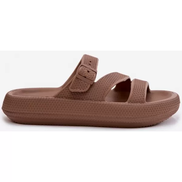  Damenhausschuhe BIG STAR SHOES 42155-19 BRAUN/BEIGE 