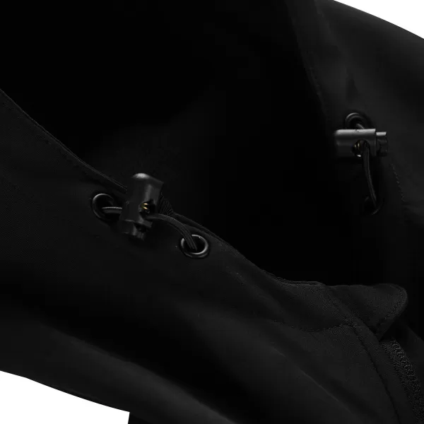  Outdoor-Jacke für Herren ALPINE PRO MOREN SCHWARZ 
