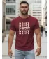 Herren-T-Shirt DSTREET NX5081R ROTWEIN