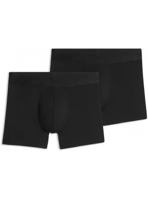 Herren-Boxershorts PUMA MEN SHINE ELASTIC BOXERS 2P 94780602 SCHWARZ