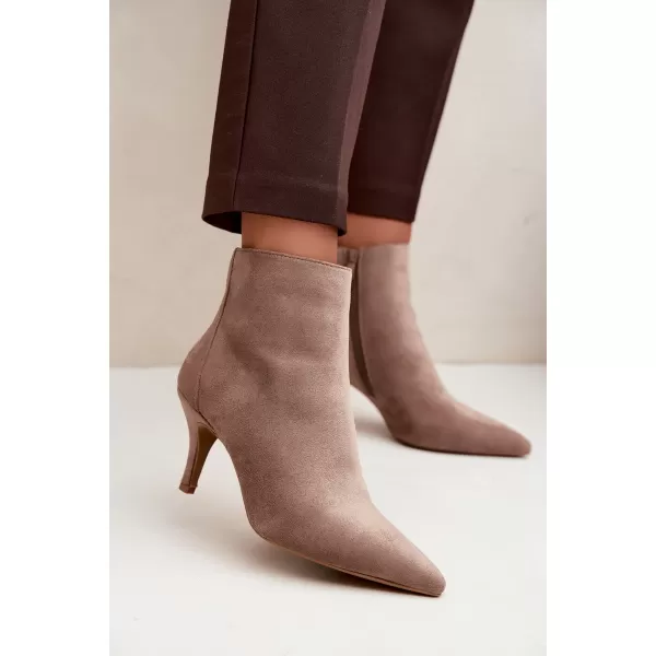  Damen-Stiefeletten BOTO 2905A-1 BEIGE 