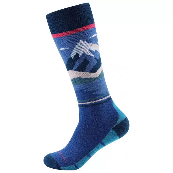  Sportkniestrümpfe ALPINE PRO MEDE HELLES LILA 
