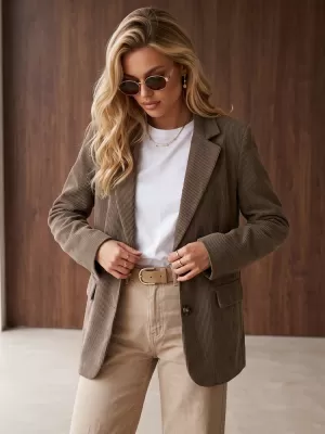 Damenjacke DSTREET PY0160 FANGO