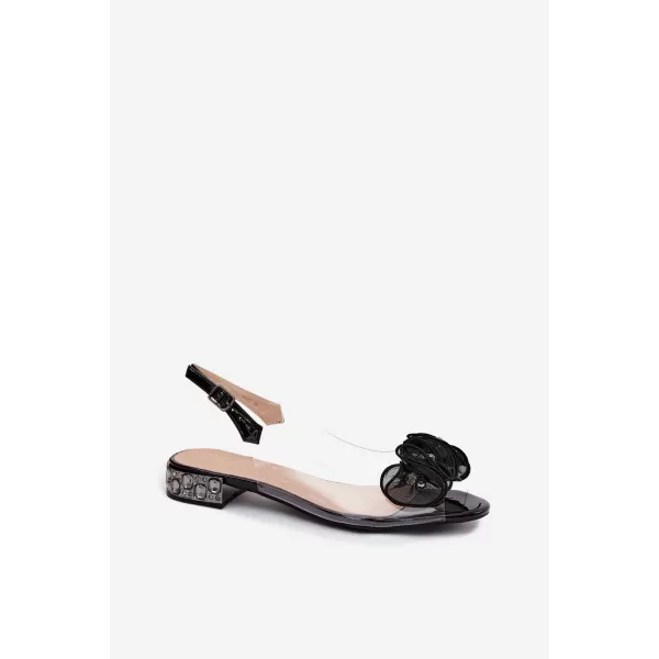  Damensandalen D&A MR61-9002 SCHWARZ 