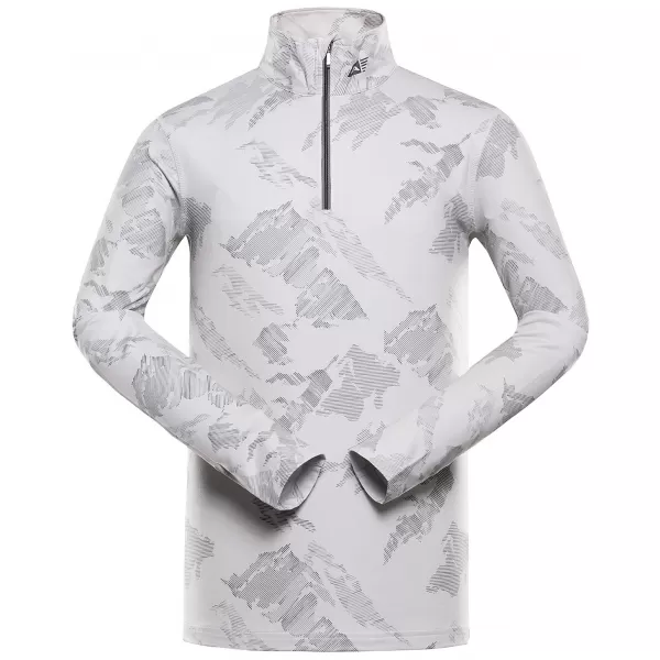  Schnelltrocknendes Herren-T-Shirt ALPINE PRO STANS RAUCHPERLENVARIANTE PD 
