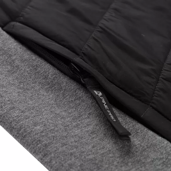  Herren-Sweatshirt ALPINE PRO JORW 2 SCHWARZ 