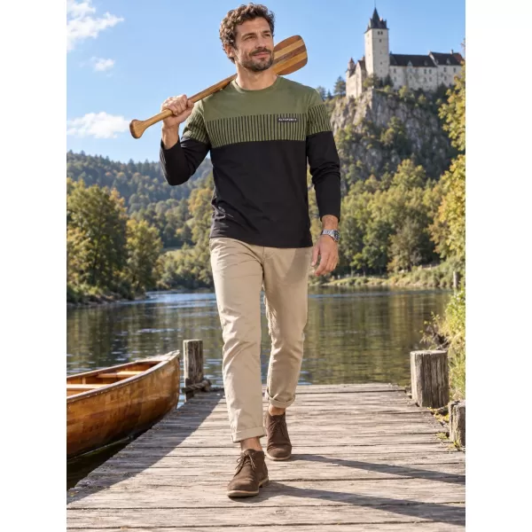  Herren-T-Shirt ALTISPORT IGGY MILITÄR 