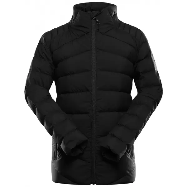  Ultraleichte Kinderjacke ALPINE PRO RETERO SCHWARZ 