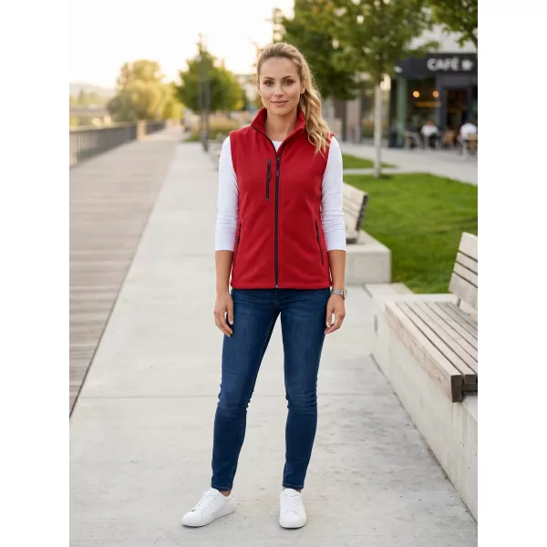  Fleeceweste für Damen MALFINI EXIT W-525 ROT 