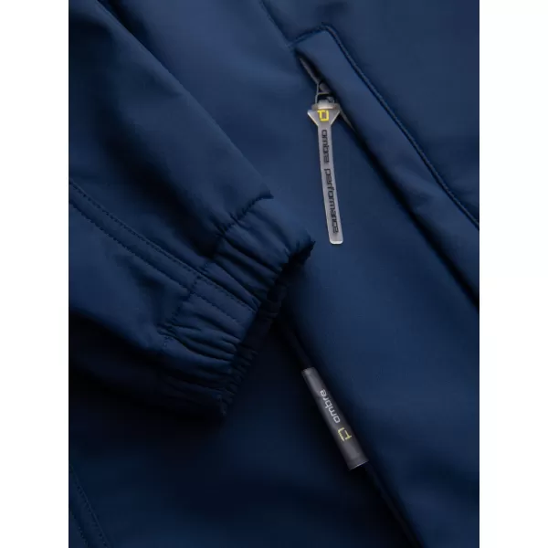 Herren-Softshelljacke OMBRE C581 MARINEBLAU 