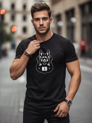 Herren-T-Shirt DSTREET NX082R SCHWARZ