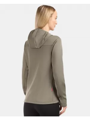 Fleece-Sweatshirt für Damen KILPI SEVELEN-W 1L0203KI GRÜN