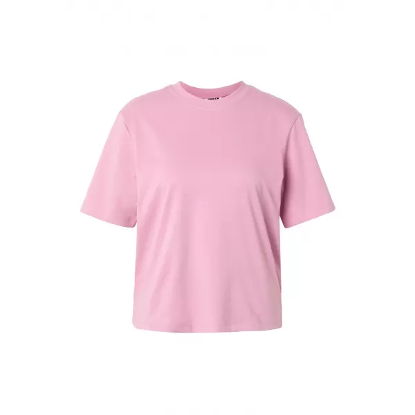  Damen-T-Shirt URBAN CLASSICS TB7172 STAUBIGES ROSA 