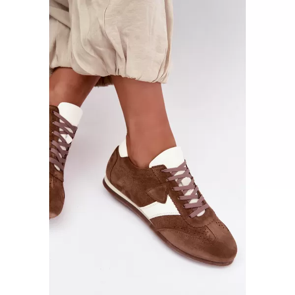  Damen-Sneaker ZAZOO N1412/772/1098 MOKKA 