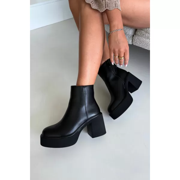  Damen-Stiefeletten BOTO 5303 SCHWARZ 