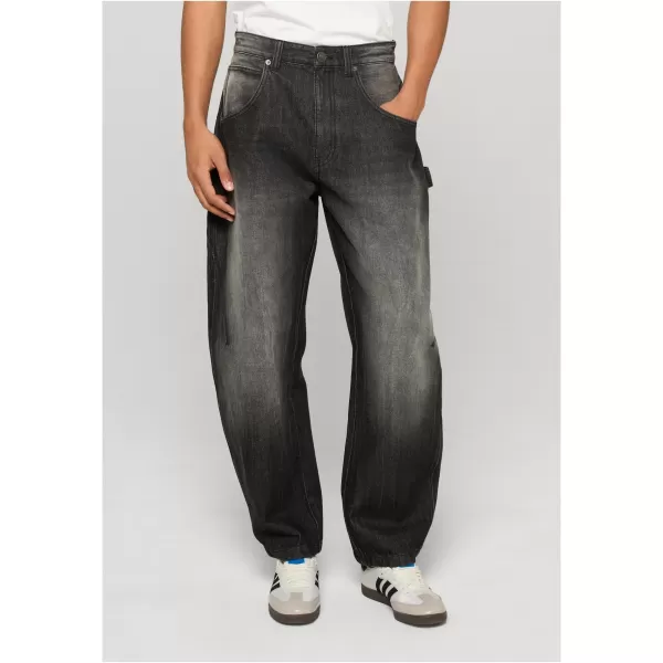  Herrenhosen URBAN CLASSICS TB8057 MITTELTIEFGRAUER MARMOR GEWASCHEN 