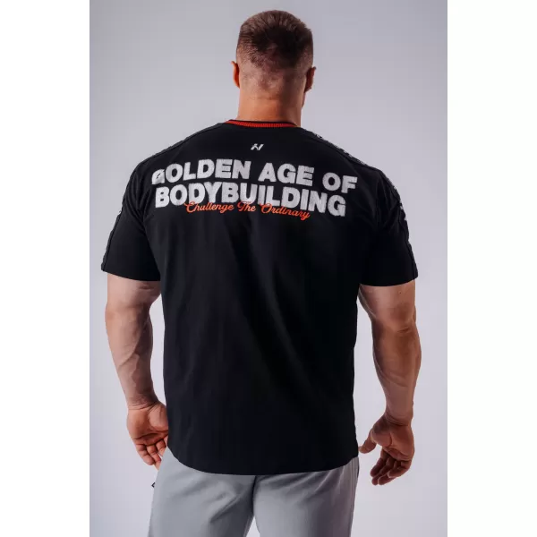  Herren-T-Shirts NEBBIA OLYMPIA MUSCLE COVER 942 SCHWARZ 