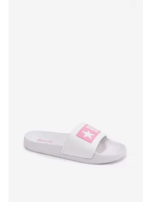 Kinderhausschuhe BIG STAR SHOES TT374A002 ROSA/WEIß
