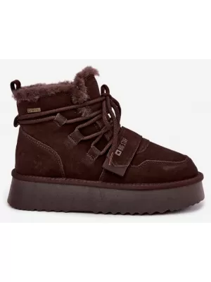 Schneemänner für Frauen BIG STAR SHOES UU274316 BRAUNE/BEIGE SCHATTEN