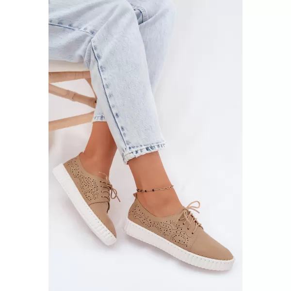  Damen-Stiefeletten BOTO G2437 KHAKI 