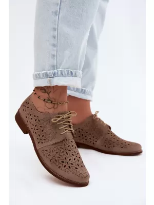Damen-Stiefeletten ZAZOO 4156/HOGL BEIGE