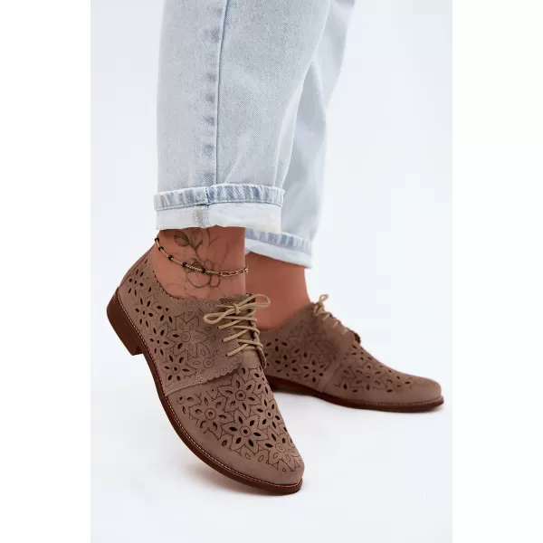  Damen-Stiefeletten ZAZOO 4156/HOGL BEIGE 