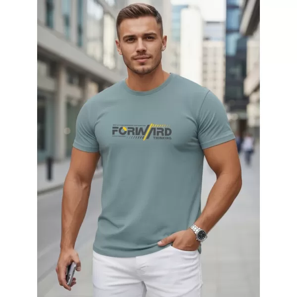  Herren-T-Shirt DSTREET NX0145R-SB BLAU 