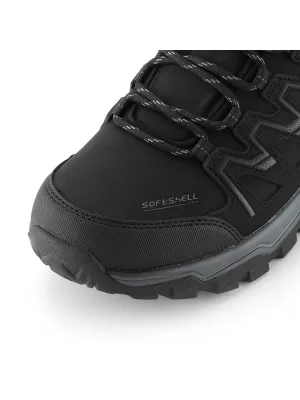 Outdoor-Stiefeletten ALPINE PRO ZARGE SCHWARZ