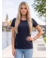 Damen-T-Shirt ALTISPORT NP/ALWST26001 SCHWARZER OPAL