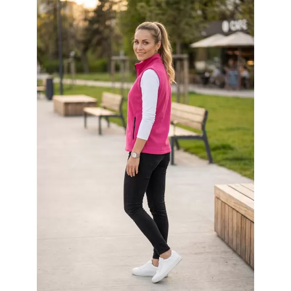  Fleeceweste für Damen MALFINI EXIT W-525 MAGENTA 