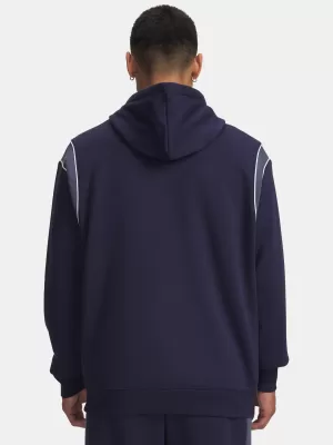 Herren-Sweatshirt UNDER ARMOUR RIVAL FLEECE NOV HOODIE 6009353-410 BLAU
