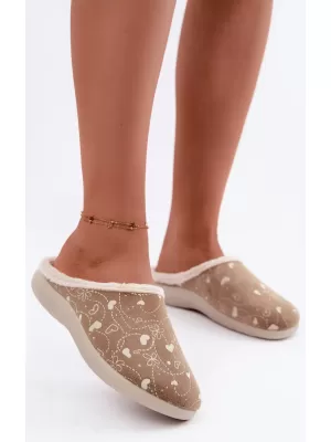 Damenhausschuhe INBLU ET000041 BEIGE