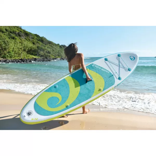  Paddle-Board SPINERA Classic 910 Pack 1 GRÜN/GELB 