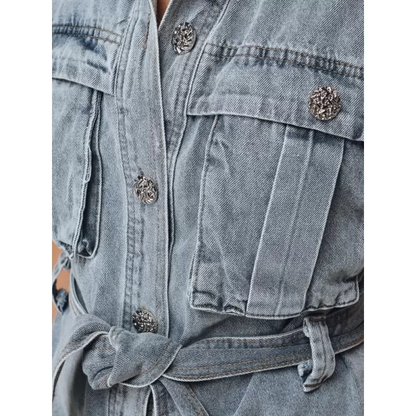  Kleid DSTREET EY2691 BLAU 