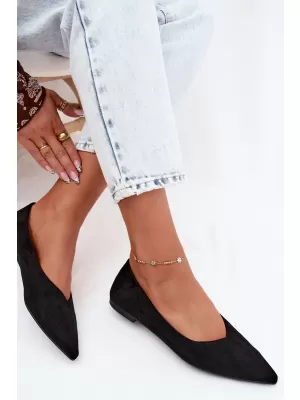 Ballerinas für Damen BOTO JH597 SCHWARZ