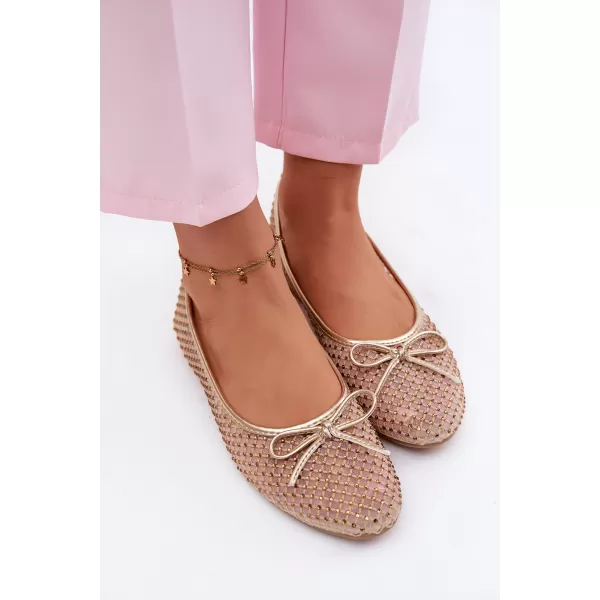  Ballerinas für Damen VINCEZA 62270 BEIGE 