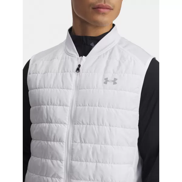  Herrenweste UNDER ARMOUR LAUNCH INSULATED VEST 1380870-100 WEIß 