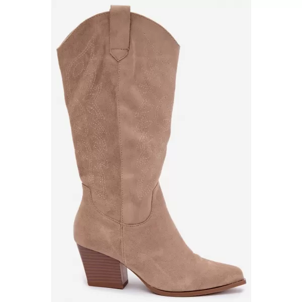  Damenstiefel BOTO 7627A BEIGE 