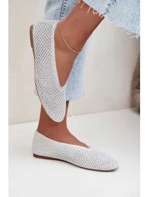 Ballerinas für Damen BOTO CH956 SILBER