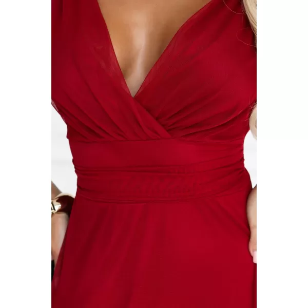  Kleid NUMOCO 687-2 HELLES BURGUNDERROT 