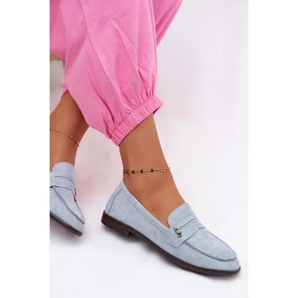  Damenmokassins BOTO T682 BLAU 