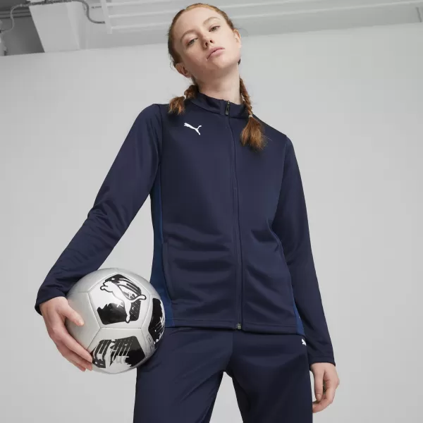  Damenjacke PUMA TEAMGOAL TRAINING JACKET WMN 658635-06 PUMA MARINE/WEIß/PERSISCHBLAU 