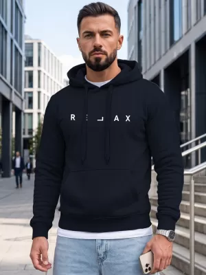 Herren-Sweatshirt DSTREET NX0001BX-25-09 DUNKELBLAU